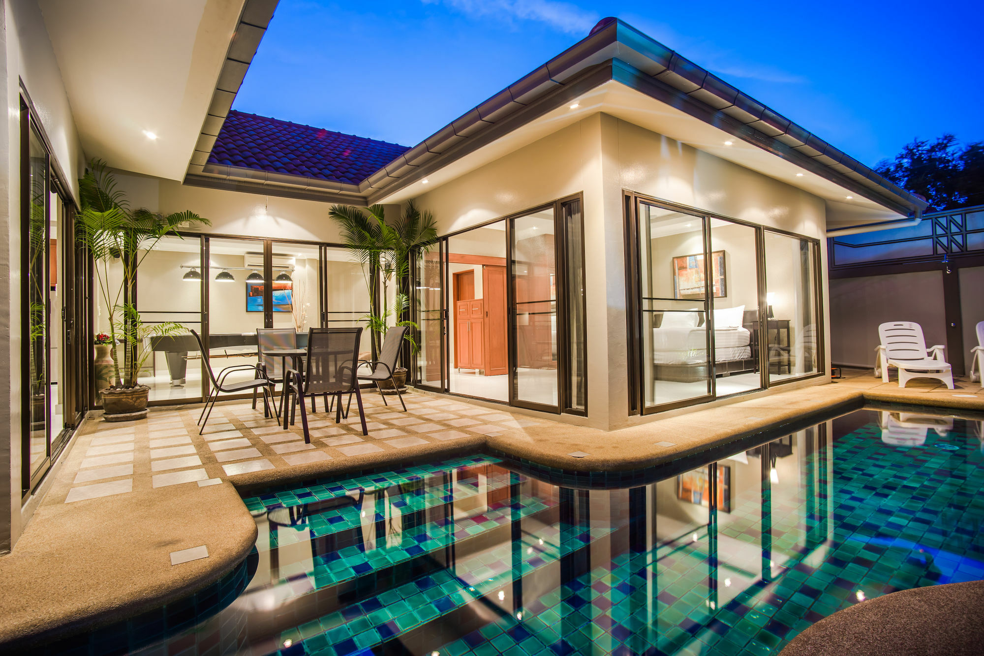 Pattaya Holiday Villas Bang Lamung Exteriör bild